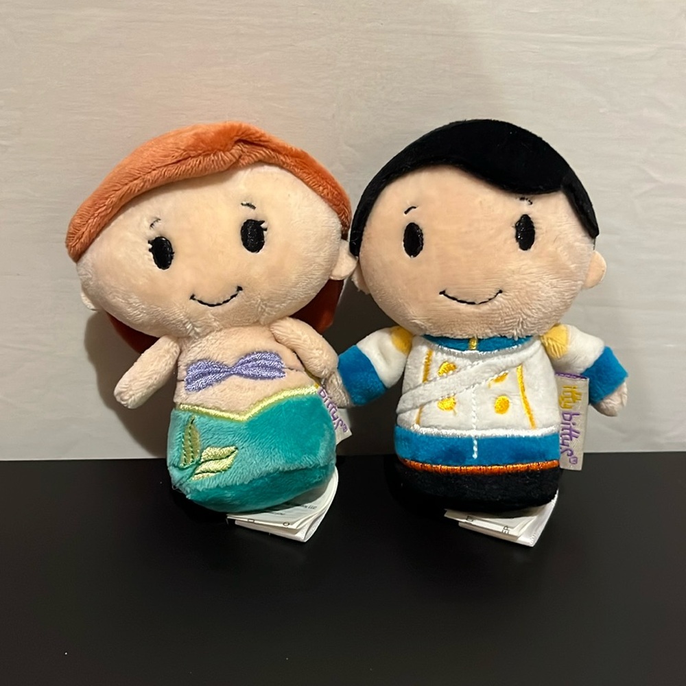 Ariel and Prince Eric Itty Bittys Set